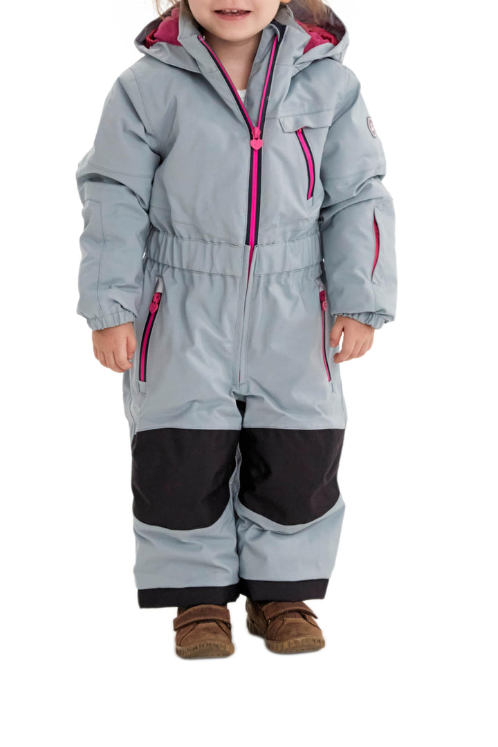 Killtec Jungen Skioverall/Schneehose mit Kapuze Gauror Jr 116 hell stahlblau, 116 hell stahlblau