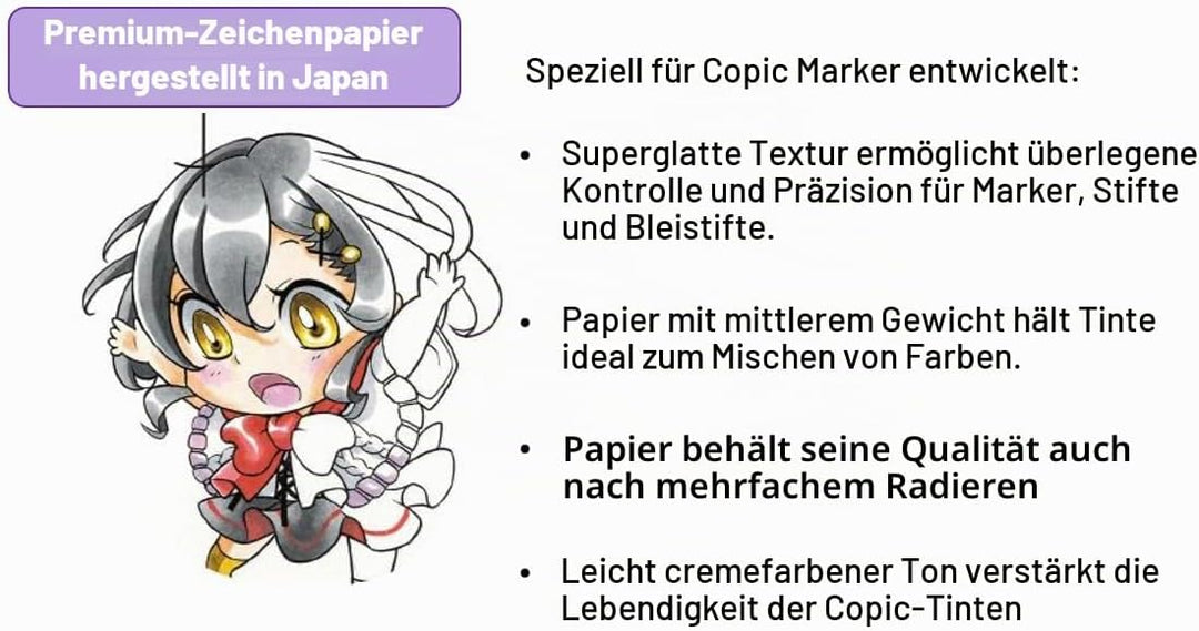 Copic 75026400 Sketchbook L 1Stück A4 large Weiss/opulenter Garten, large Weiss/opulenter Garten