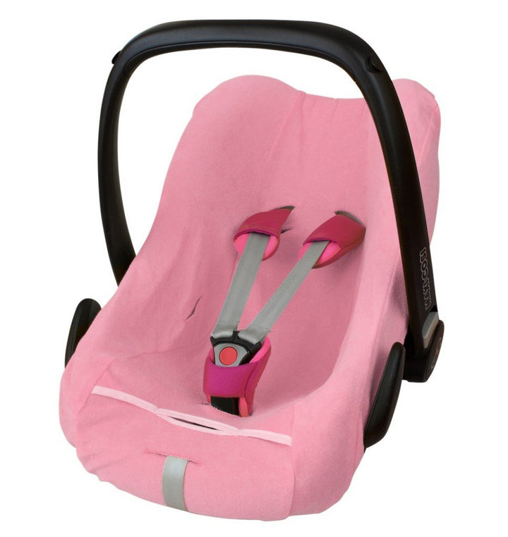 ByBoom - Frottee Sommerbezug, Schonbezug für Babyschale, Autositz, z.B. Maxi Cosi CabrioFix, City, P