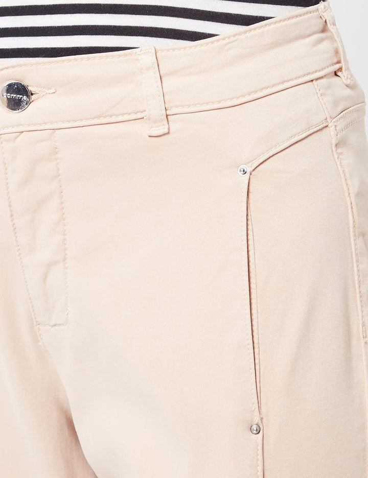 Comma Damen Freizeithose 36 Lang 8212 Sandfarben, 36 Lang 8212 Sandfarben