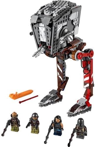 LEGO 75254 Star Wars at-ST-Räuber, Set mit abfeuerbaren Shootern und 4 Minifiguren, TV-Serie The Man