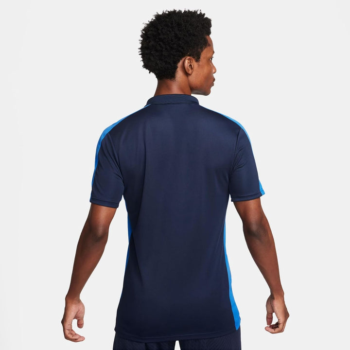 Nike Herren M Nk Df Acd23 Polo Ss Polo Shirt S Obsidian/Royal Blue/White, S Obsidian/Royal Blue/Whit