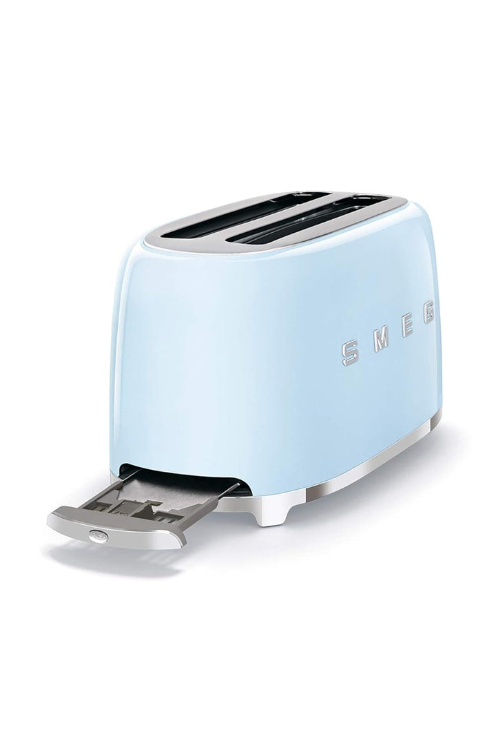 SMEG - Torradeira TSF02PBEU, Pastell Hellblau, Pastell Hellblau
