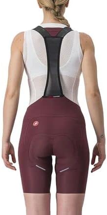 CASTELLI Damen Shorts Free Aero Rc W Bibshort XS Deep Bordeaux, XS Deep Bordeaux