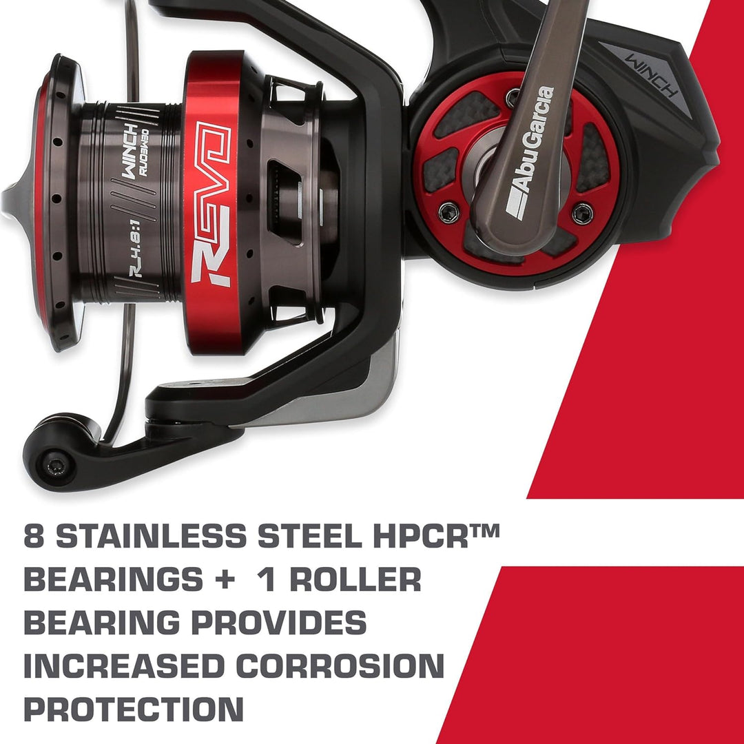 Abu Garcia Revo 3 Winch 30 Spin Reel - Spinnrolle, Angelrolle zum Spinnfischen, Stationärrolle zum R