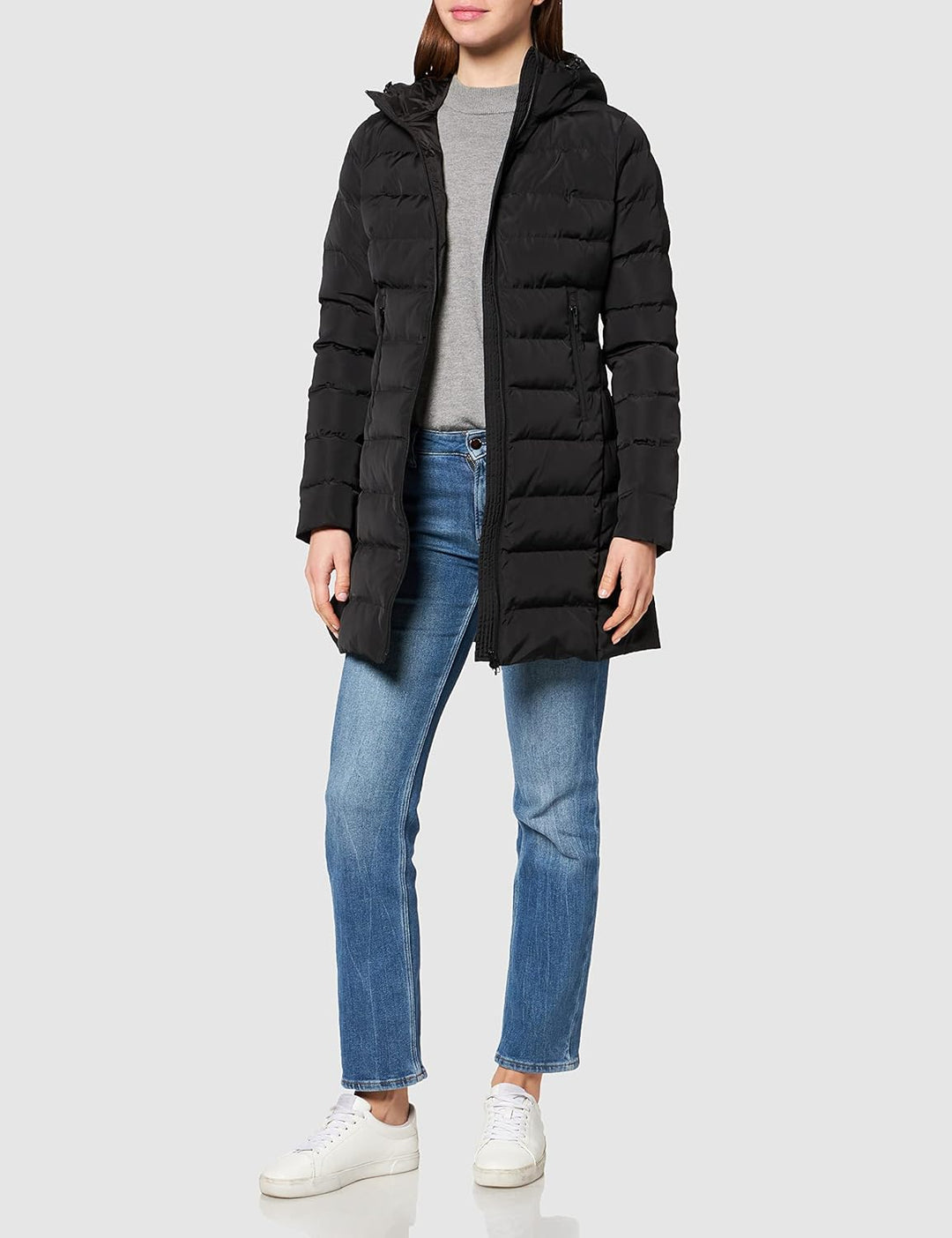 Canadian Classics Damen Simcoe Long Warm Up Jacket 48 Schwarz, 48 Schwarz
