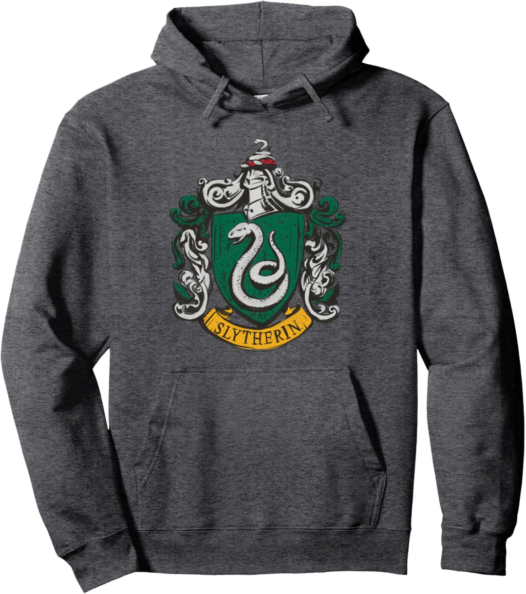Harry Potter Drawn Slytherin Crest Pullover Hoodie
