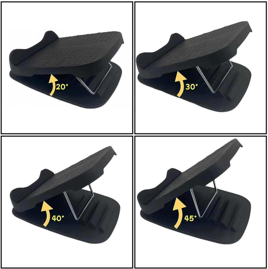 CampTeck U7300 Verstellbares Wadendehner Keil Schrägbrett (4 Stufen, 20-45°) Strecker für Waden- und