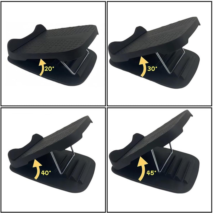 CampTeck U7300 Verstellbares Wadendehner Keil Schrägbrett (4 Stufen, 20-45°) Strecker für Waden- und