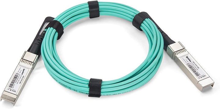 10G SFP+ AOC Cable - 10GBASE SFP+ Active Optical Cable for Cisco SFP-10G-AOC20M, UniFi Ubiquiti, Mik