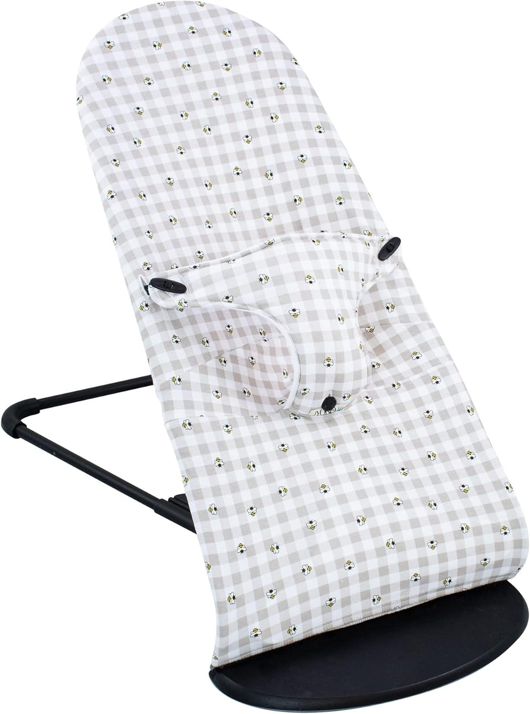 JYOKO Kids Bezug für Hängematte, kompatibel mit Babybjorn Soft, Balance (Picnic Vichy, Baumwolle)