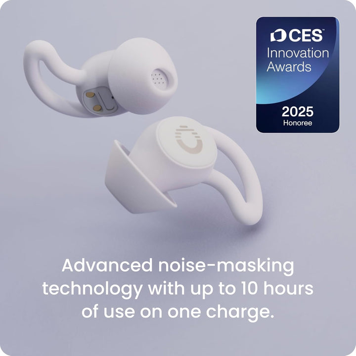 Ozlo Sleepbuds Sleep Headphones for Side Sleepers Sleep Earphones with Up to 10 Hours Bluetooth Stre