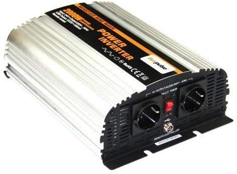 Spannungswandler NS 24V 2000 Watt Inverter Wechselrichter