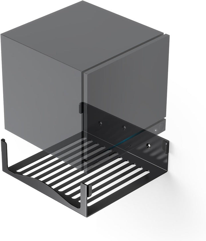 Wandhalterung kompatibel mit Steam Machine, robuste Metallhalterung mit belüftetem Boden, platzspare