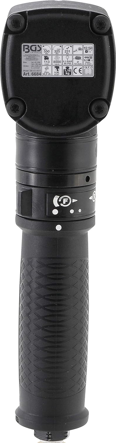BGS 6684 | Druckluft-Schlagschrauber | abgewinkelt | 12,5 mm (1/2") | 550 Nm