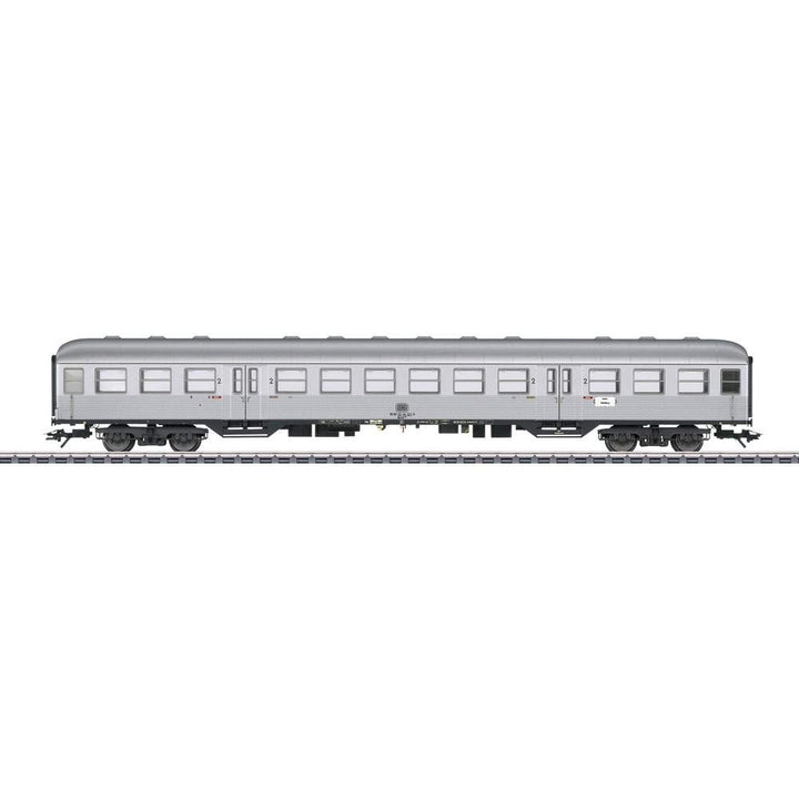 Märklin 43897 Auto Modelleisenbahn-Personenwagen 2. Klasse, Silberling, Spur H0, Mehrfarbig
