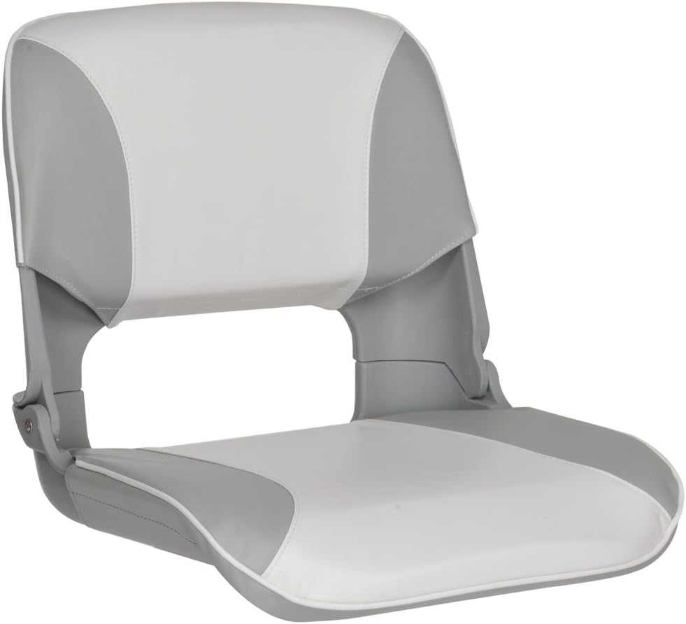 Oceansouth Skipper Klappsitz für Boote Grau/Weiss, Grau/Weiss