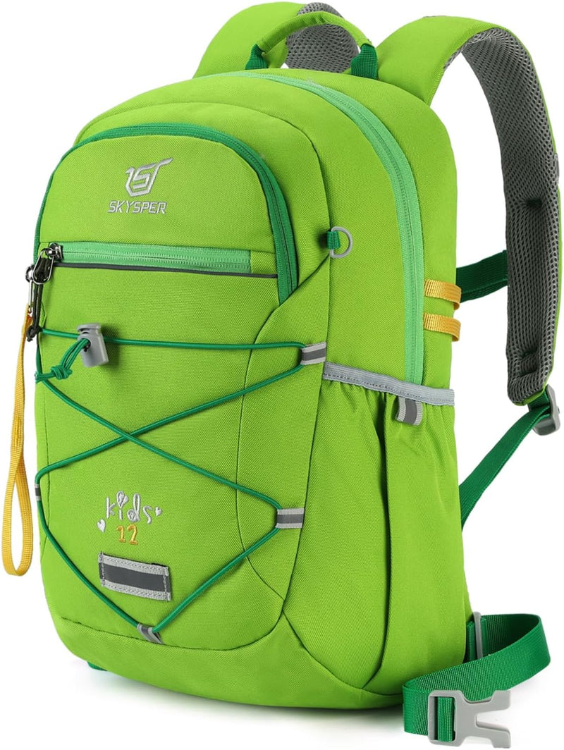 SKYSPER KIDS 12 Kinderrucksack Jungen & Mädchen für 3-8 Jährige, komfortabler Wanderrucksack Kinder