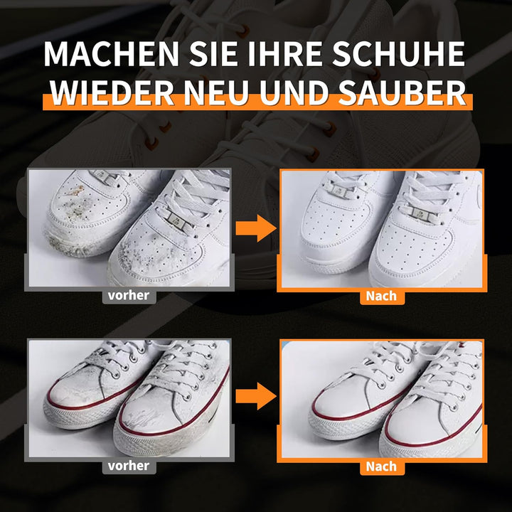 Sneaker Reiniger Kit Schuh Schaumstoff Tiefenreiniger für die Wildleder Tennis Weiss Mesh Stiefel Se