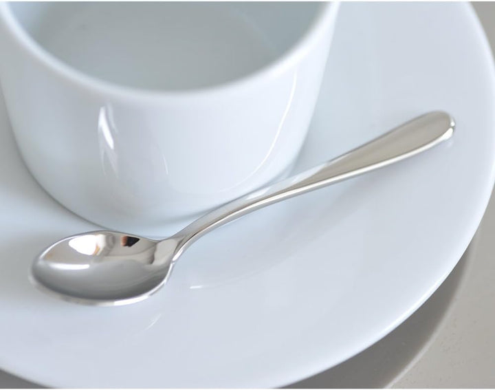 Alessi LCD01/8 Caccia Kaffeelöffel 6 Stück Edelstahl glänzend