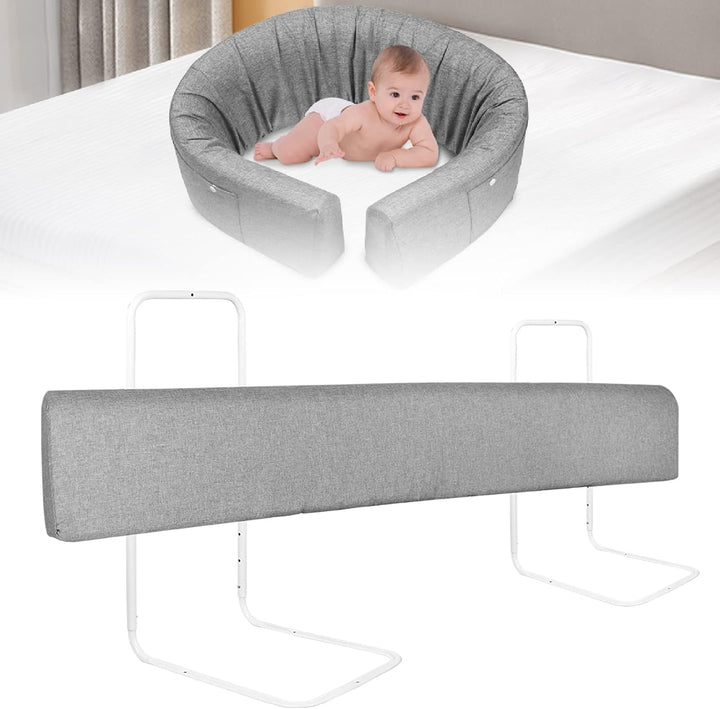 YARDIN Bettgitter Kinderbettgitter Bettschutzgitter Schutzgitter Bett Rausfallschutz Bett Bed Rail B