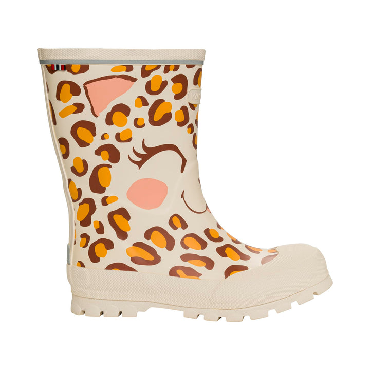 Viking Unisex Kinder Jolly PrintGummistiefel 28 EU Cream, 28 EU Cream
