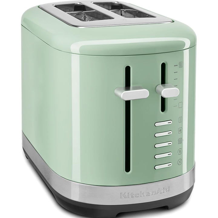 KitchenAid Toaster für 2 Scheiben - Retro Design Toast Machine - 7 verschiedene Funktionen (Pistazie