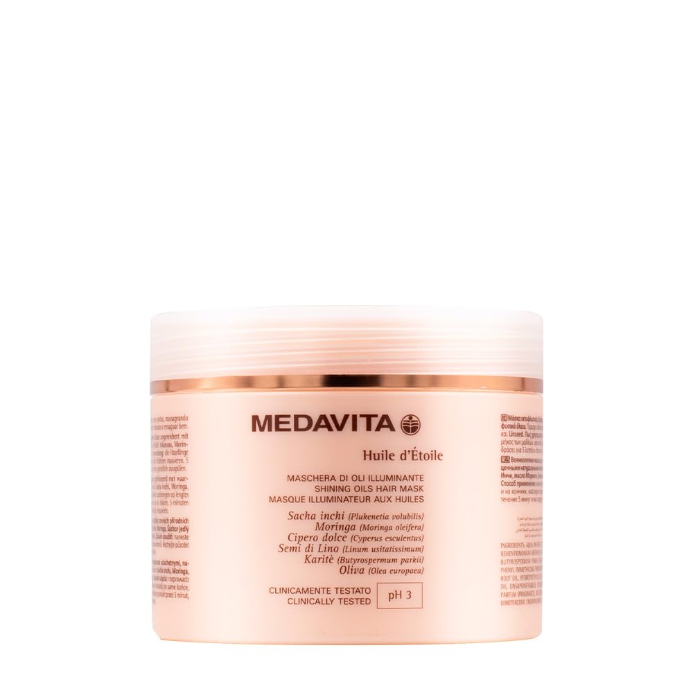 Medavita, Huile D'Etoile Leuchtende Ölmaske, pH 3, 500 ml