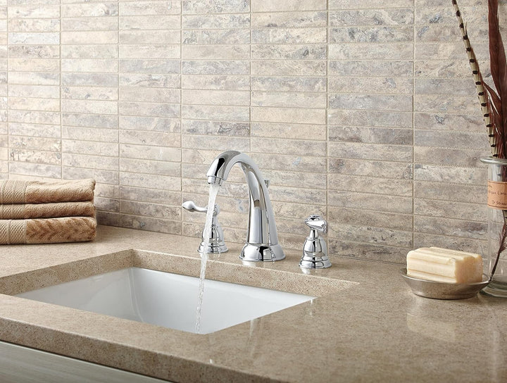 Delta Faucet B3596LF Windemere Weit verbreitet, Chrome, 9.05 x 11.35 x 14.00 inches, Chrome