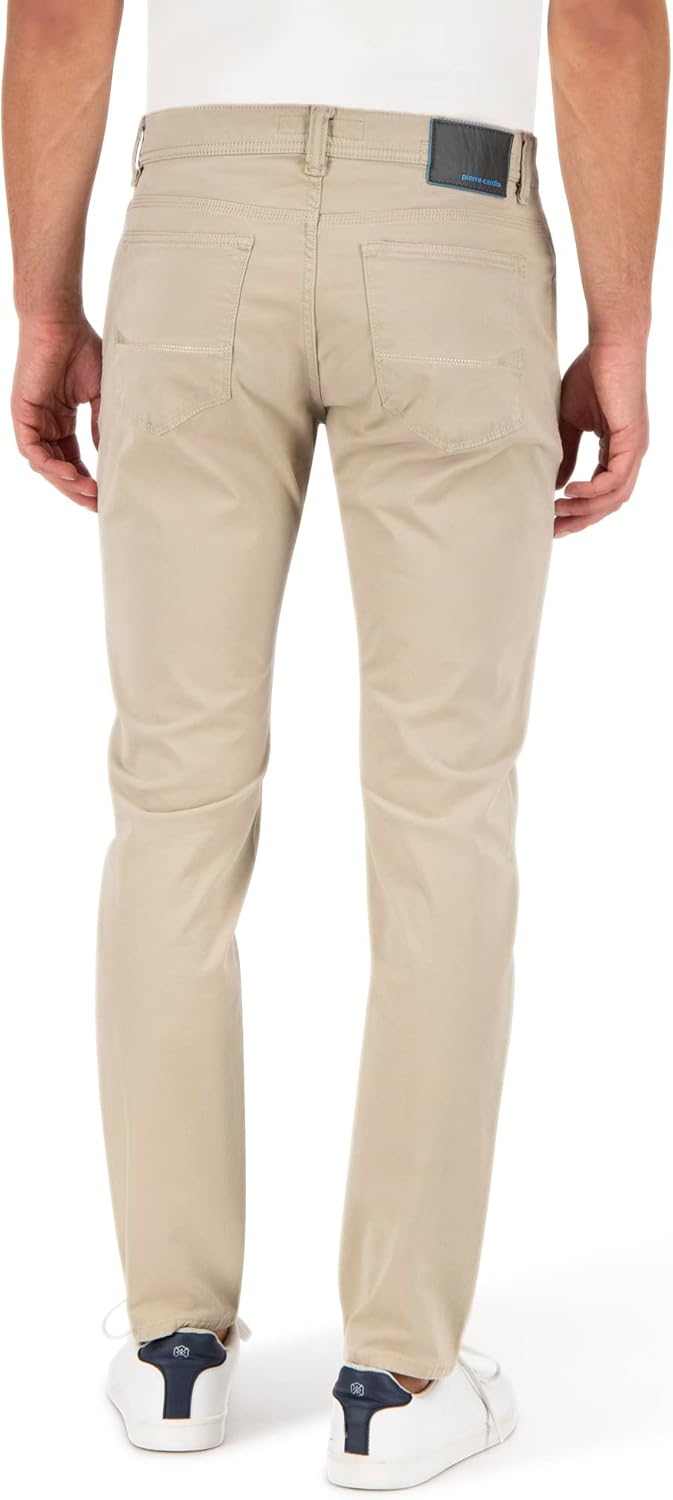 Pierre Cardin Herren 5 Pocket Stoffhose 32W / 30L Vintage Khaki, 32W / 30L Vintage Khaki