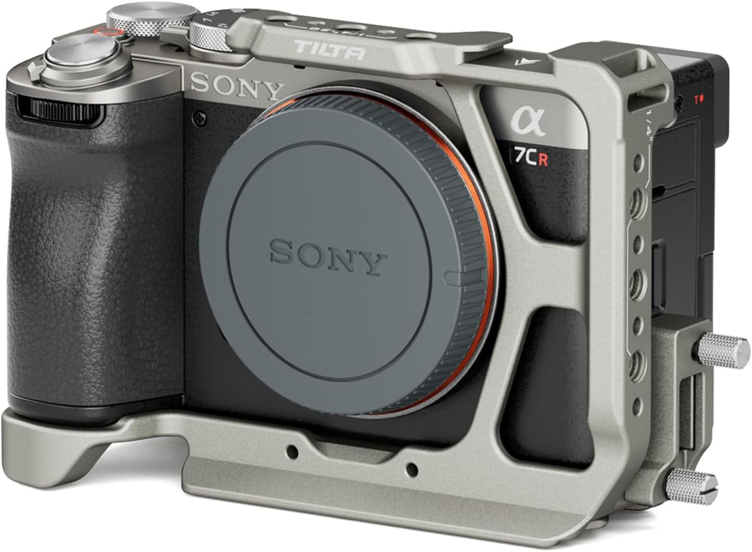 Tilta a7C II / a7C R Käfig, halber Kamerakäfig, kompatibel mit Sony a7C II/a7C R mit HDMI-Kabelklemm