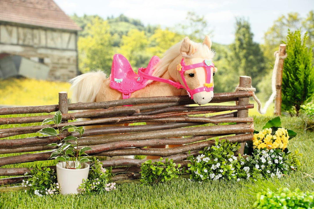 BABY born Zapf Creation 835203 My Cute Horse-Eletronisches Plüschpferd mit Lauf-und Soundfunktion, S