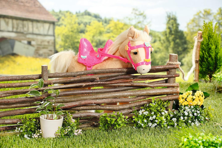 BABY born Zapf Creation 835203 My Cute Horse-Eletronisches Plüschpferd mit Lauf-und Soundfunktion, S