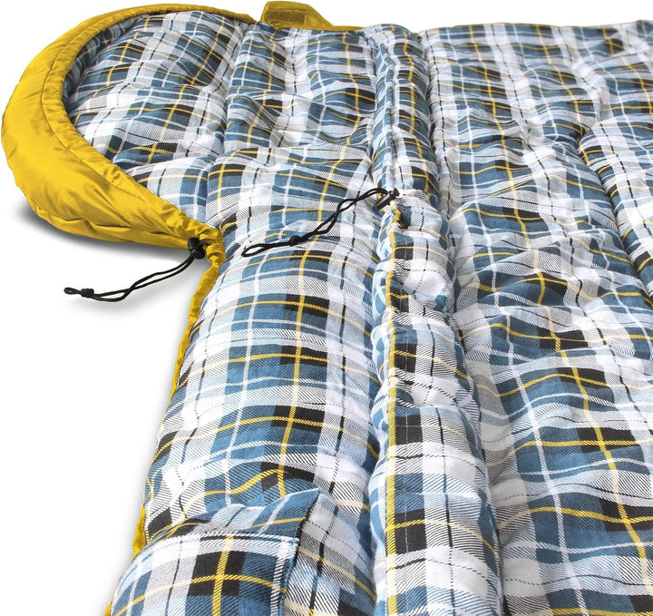 normani 4-in-1-Funktion Extrem Outdoor Schlafsack 'Antarctica' aus Nylon Rip-Stop mit 500 + 250 g/m²