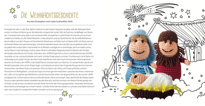 Wollowbies Adventskalender: Häkle deine Weihnachtskrippe in 24 Tagen, Taschenbuch