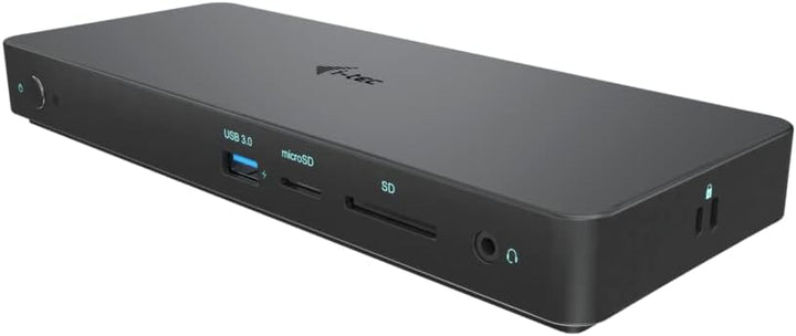 i-tec USB-C Dockingstation 3x4K mit 100W Stromversorgung - 2X DisplayPort 1x HDMI 1x GLAN 4X USB 3.0