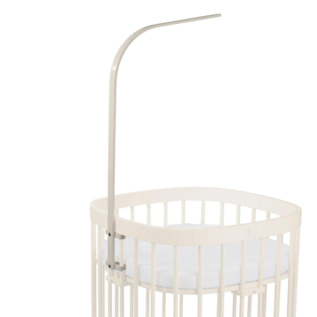 tweeto® Himmelstange aus Buche massiv – Zubehör Babybett/Kinderbett – Baldachinhalter Holz – Werkzeu