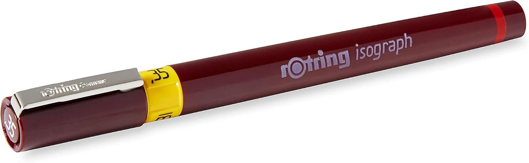 rOtring Isograph technischer Zeichenstift | 0,35 mm nachfüllbare Fineliner, 0,35 mm