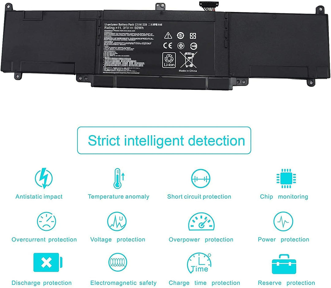 C31N1339 0B200-00930000 3ICP7/55/90 Laptop Batterie Ersatz für Asus ZenBook UX303UB UX303LN Q302L Q3