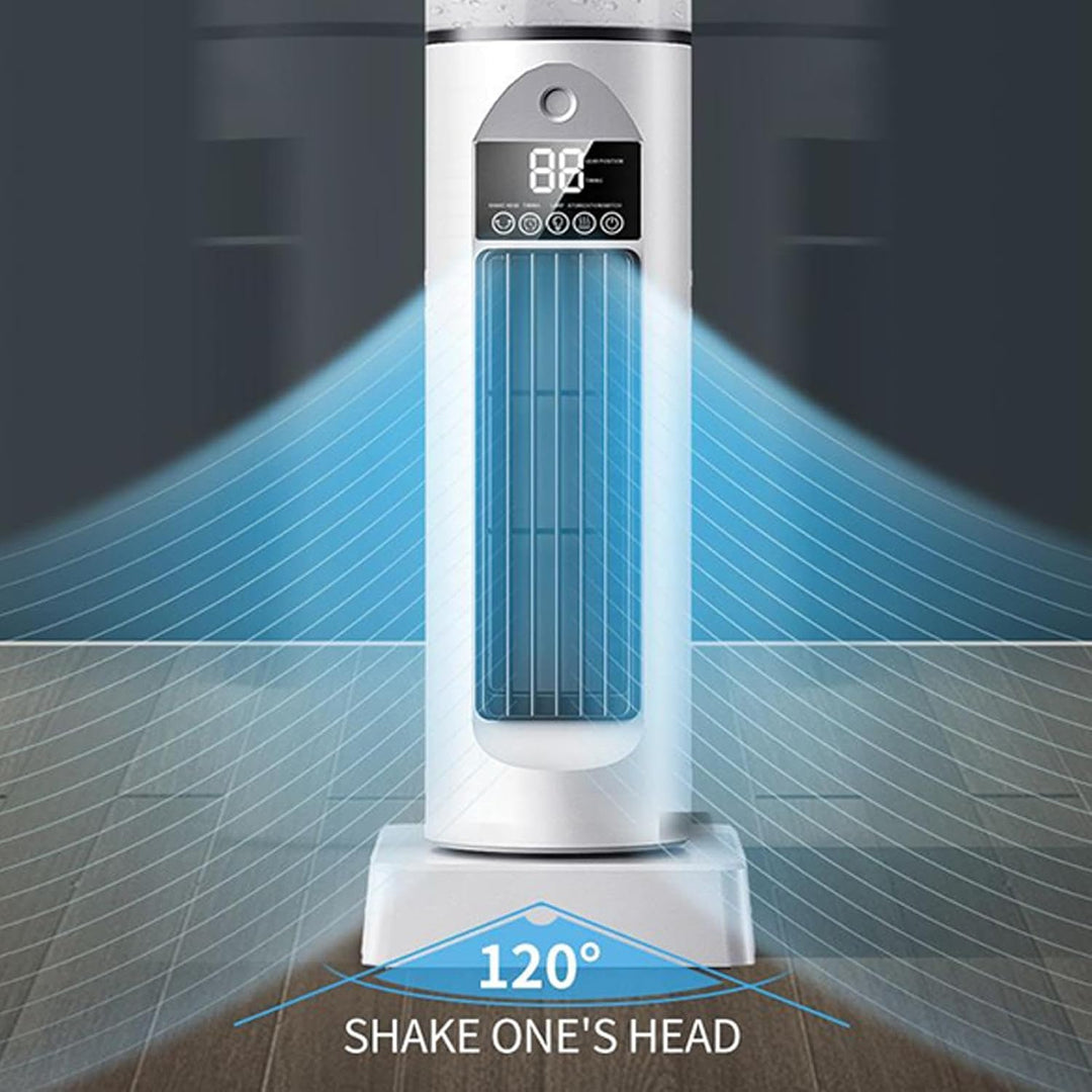 Turm AC -Klimaanlage, Kaltluftventilator, Cool Air Lüfter für Schlafzimmer, Ruhiger oszillierender b