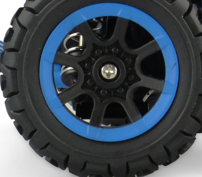 Amewi 22331 Ghost Dune Buggy 4WD 1:18 RTR, Schwarz/blau