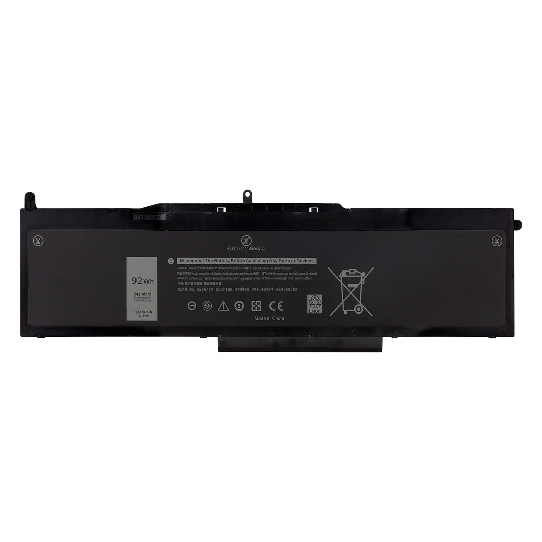 Swark Akku VG93N Replacement Komplett with Dell Precision 15 3520 3530 M3520 M3530 Latitude 5580 559