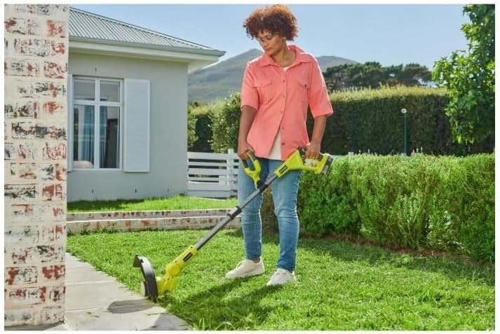 Ryobi Kantenschneider – 18 V OnePlus – 1 Akku Lithium Plus 2,5 Ah – 1 Schnellladegerät – 1 Kopf mit