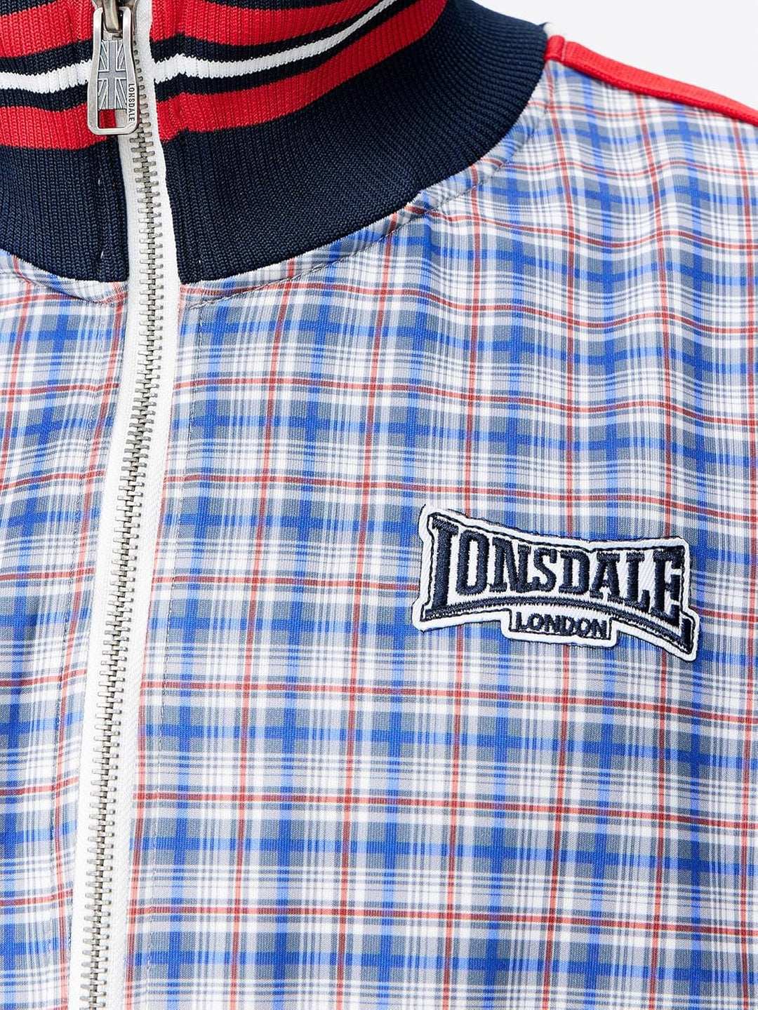 Lonsdale Herren Burmarsh Trainingsanzug S Blue/White/Red, S Blue/White/Red