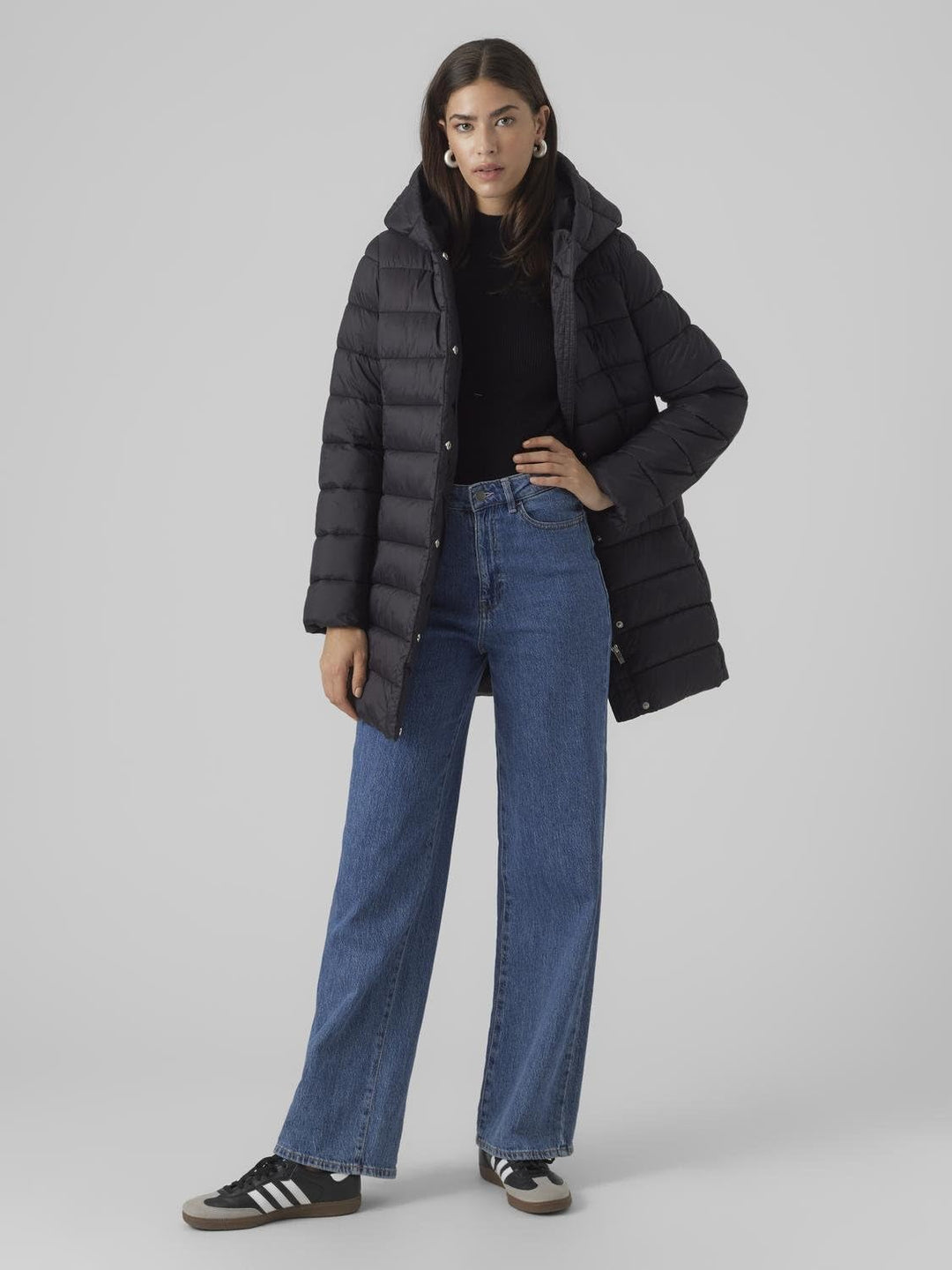 VERO MODA Female Daunenjacke VMCARMEN Jacke L Schwarz, L Schwarz