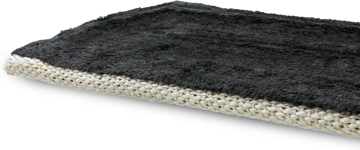 Katzen Kratzbrett klein mit 2 verschiedenen Seiten - 50 x 22 cm - Sisal und Plüsch Kratzecke zum Leg
