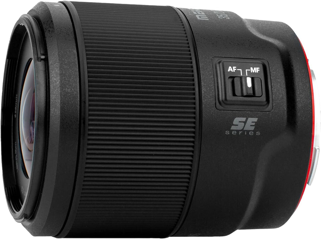 Meike 35mm F2.0 Auto Focus Vollformat STM Objektiv Kompatibel mit Panasonic Lumix Sigma L Kameras S1