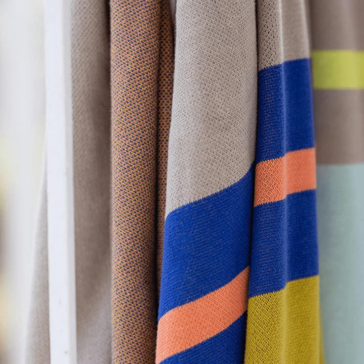 Remember Strick Baumwolldecke 130 x 180 cm (Ginger), Ginger