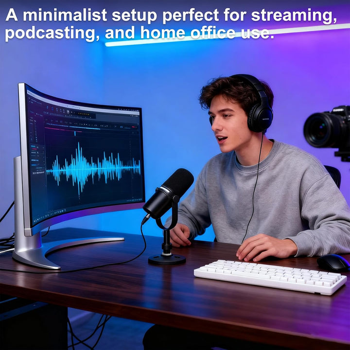 Desktop-Mikrofonständer für Shure MV7/MV7+