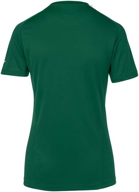 Mizuno Mädchen Youth Softball Crew Neck Jersey Trikot Youth - Small Wald-weiss, Youth - Small Wald-w